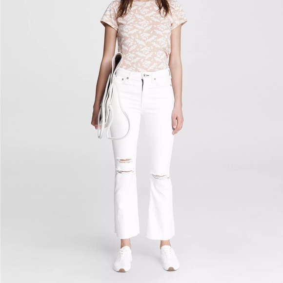 rag & bone Nina High Rise Ankle Flare - Picture 10 of 10